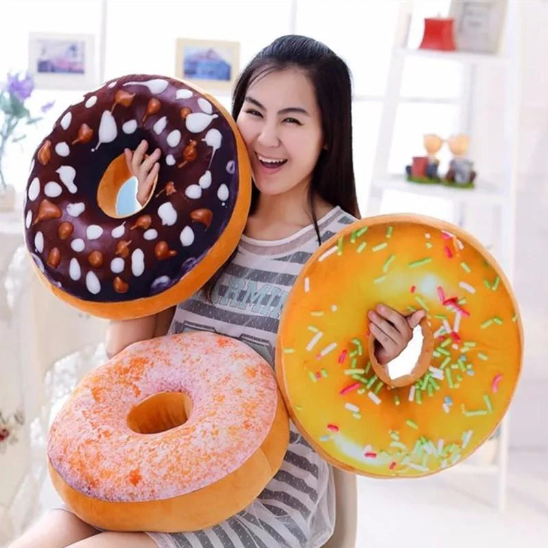 Soft Donut Pillow
