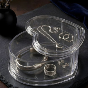 Heart Shaped Jewellery Box