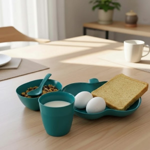 Kids Plastic Dinner Set